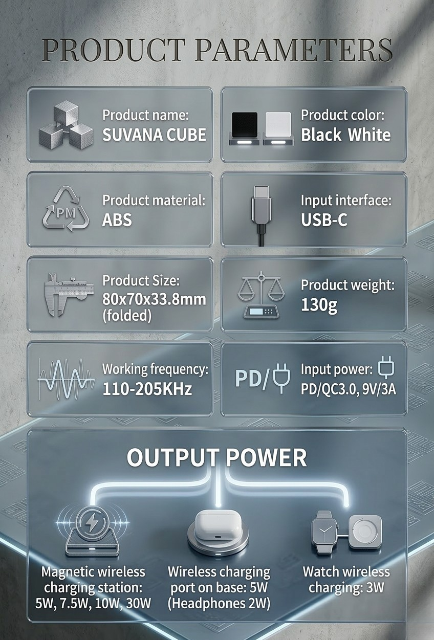 SUVANA Cube ( 3 in 1 )